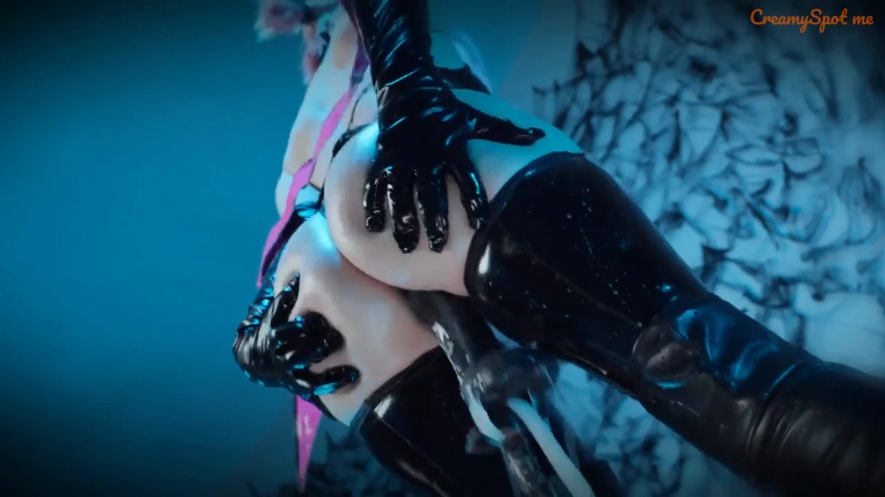 This Halloween, something wickedly seductive awaits. A busty succubus in a black velvet dress appears, offering a daring treat. She teases with her curves, revealing a naughty surprise, then takes control in a passionate, intense encounter.